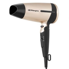 Orbegozo Secador de Pelo SE-1600 1600W Color Dorado - Secador Profesional con Aire Frío y Concentrador